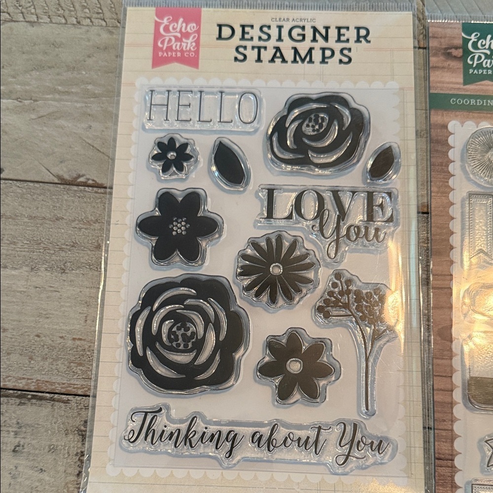NWT Lot of Assorted Clear Stamps Sets-9 packs‎ - Picture 4 of 11